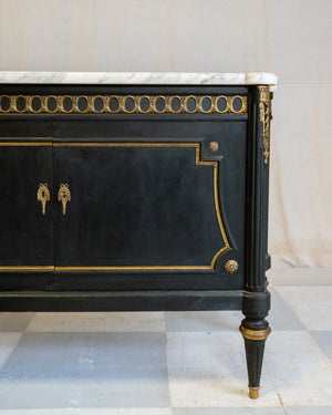 Benedetto Antique Marble Buffet