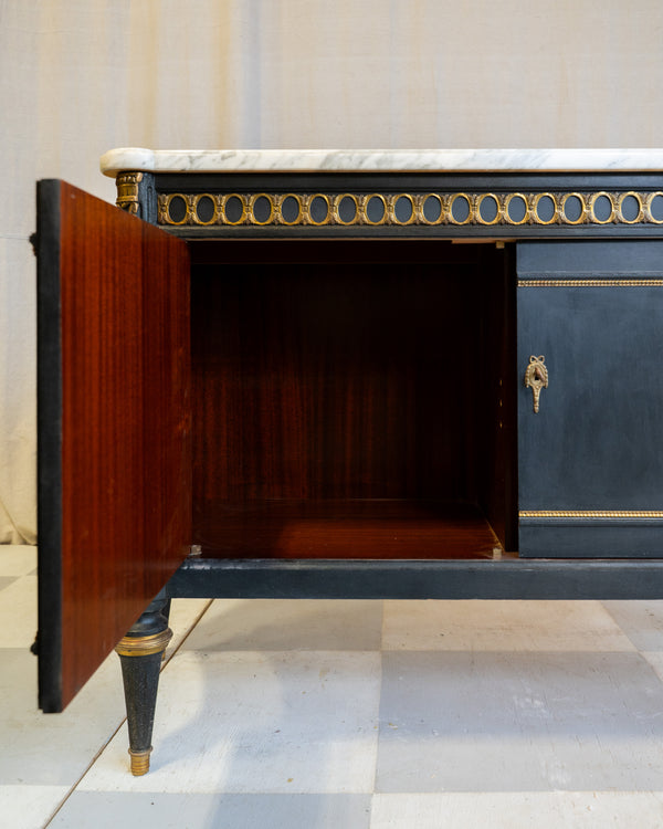 Benedetto Antique Marble Buffet