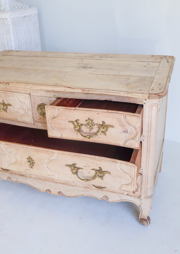 Carlotta French Washed Oak Chest