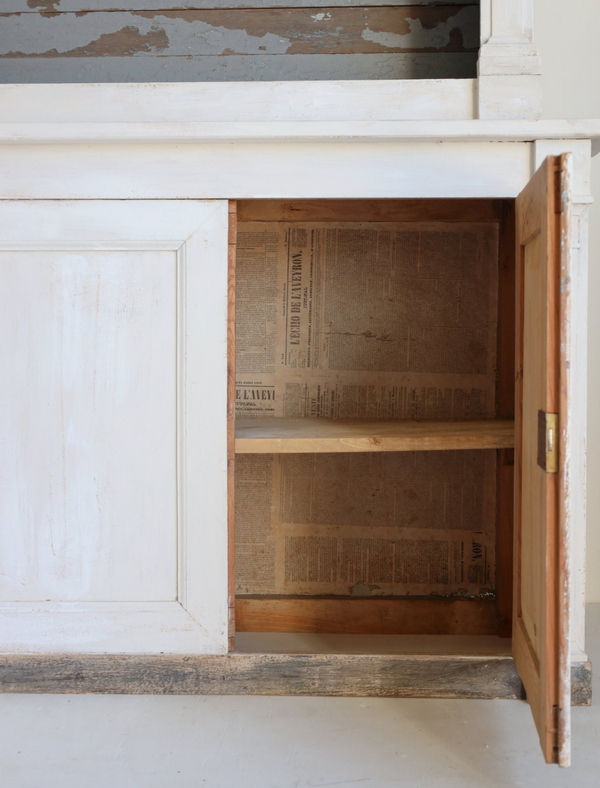 Antique French Bernadette Pharmacy Cabinet