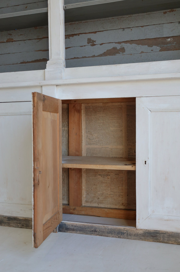 Antique French Bernadette Pharmacy Cabinet