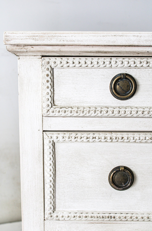 Aurélie White Three Drawer Dresser