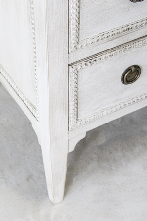 Aurélie White Three Drawer Dresser
