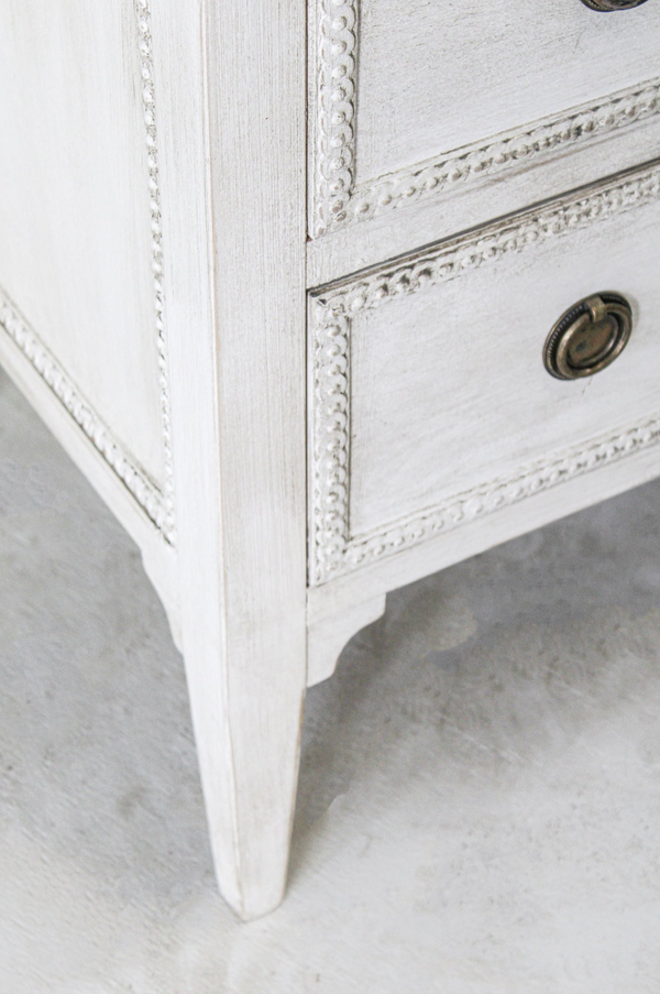 Aurélie White Three Drawer Dresser