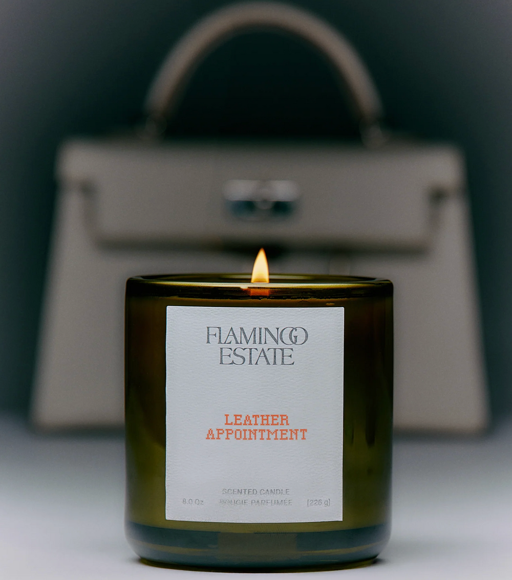 Leather Appointment Candle