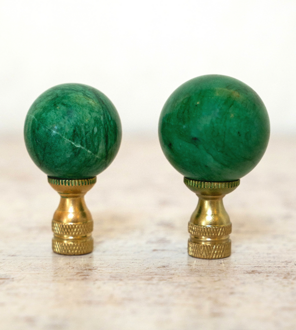 Green Jade Finial