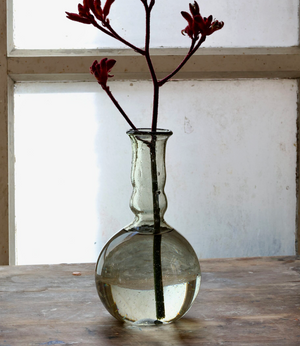 French Laveno Montebello Clear Vase
