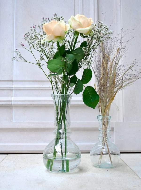 French Laveno Montebello Clear Vase