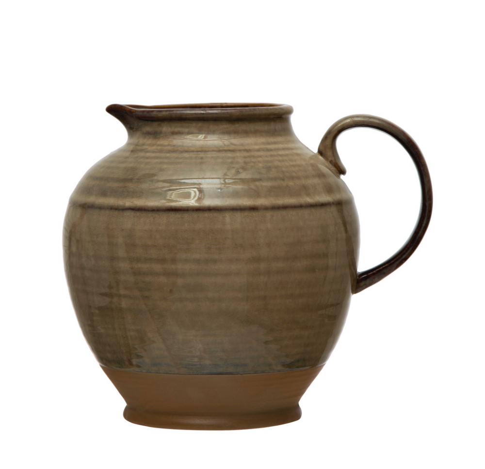 Sienna Reactive Glaze Pitcher