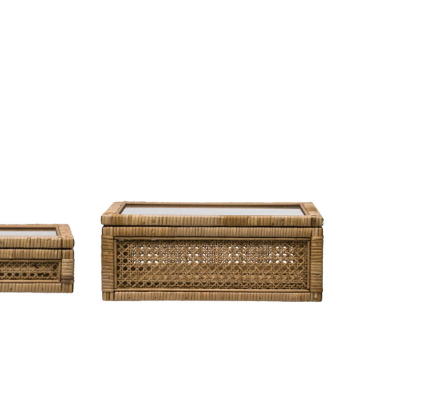 Rattan Display Box