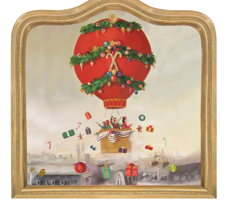 Holiday Balloon Ride Die-Cut Paper Placemats