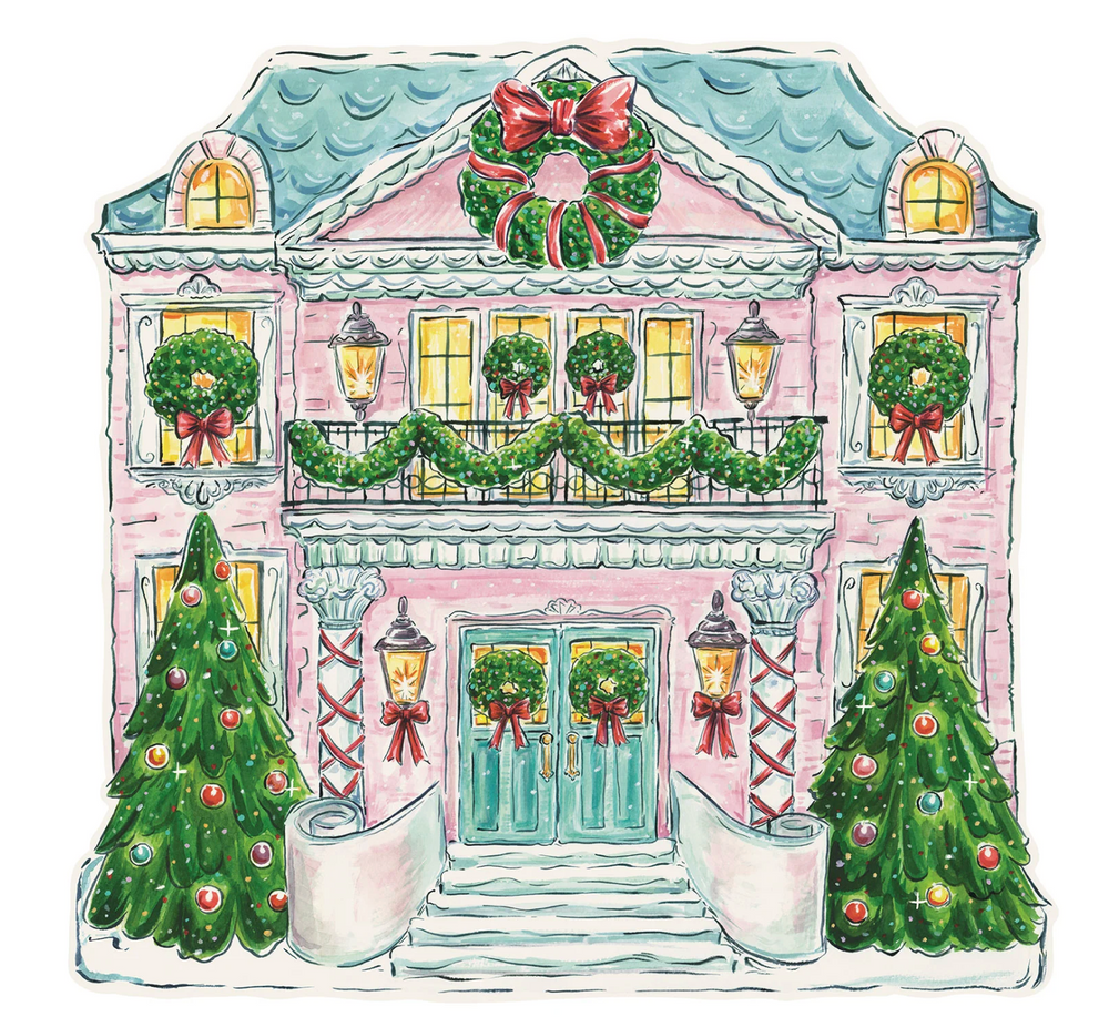 Holiday Home Die-Cut Paper Placemats