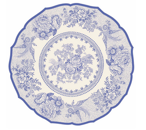 Blue Asiatic Pheasants Die-Cut Paper Placemats