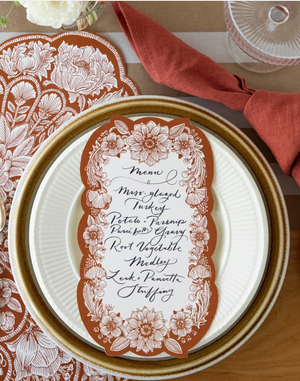 Harvest Bloom Table Cards