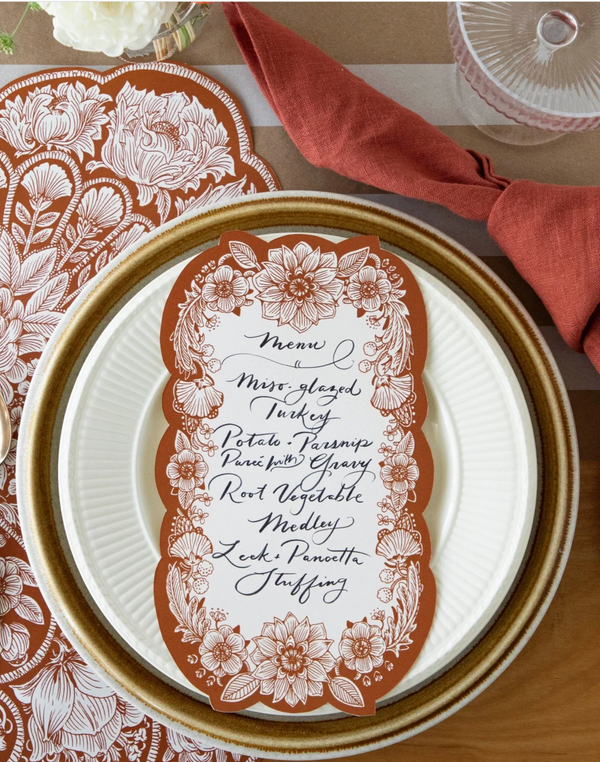 Harvest Bloom Table Cards