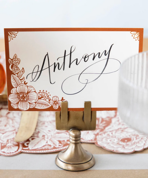 Harvest Blooms Place Cards