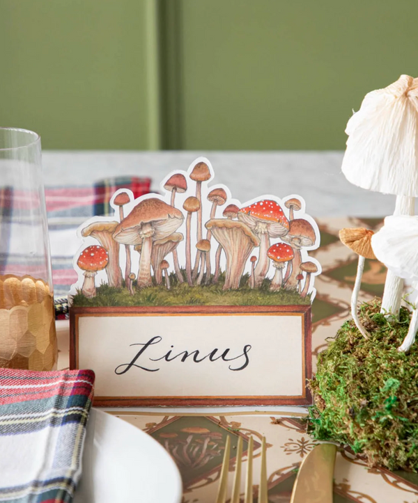 Mushroom Place Cards