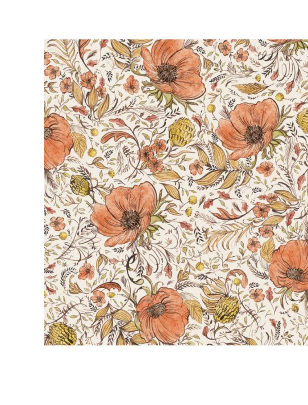 Autumn Arrangement Paper Placemats
