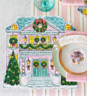 Holiday Home Die-Cut Paper Placemats