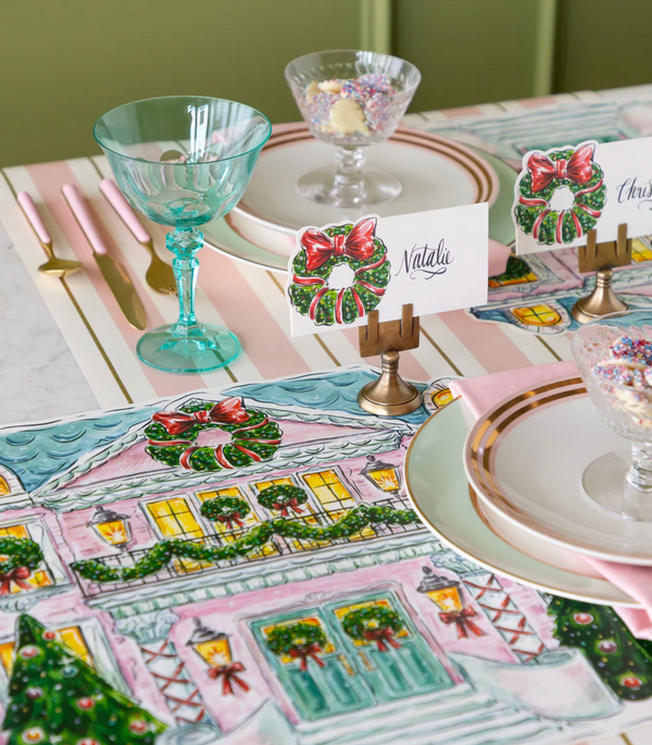 Holiday Home Die-Cut Paper Placemats