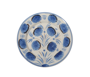 Blue Flower Dinner Plate