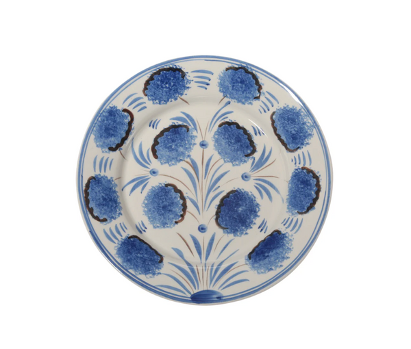 Blue Flower Dinner Plate