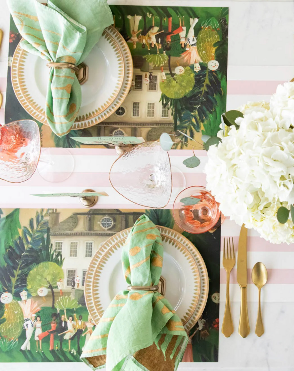 High Kick Paper Placemats