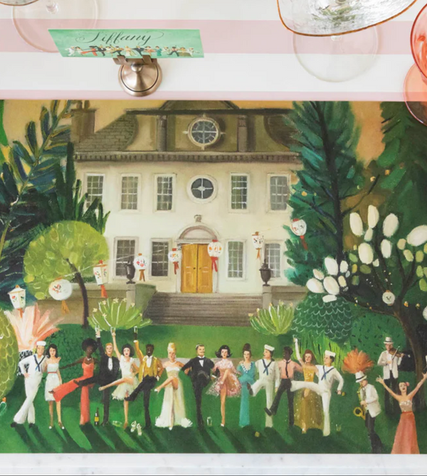 High Kick Paper Placemats