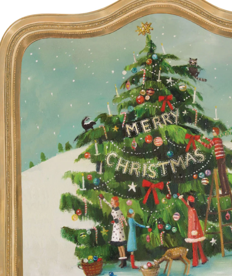 Holiday Trim the Tree Die-Cut Paper Placemats