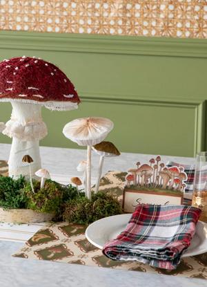 Mushroom Forest Paper Placemats