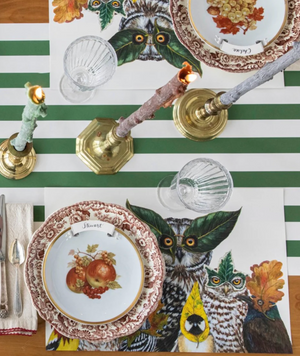 Fall Masquerade Paper Placemats
