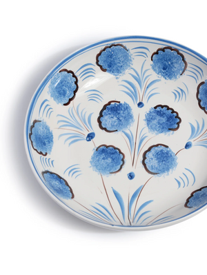 Blue Flower Serving Bowl