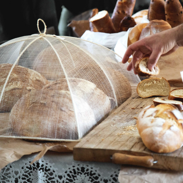 Abaca Mesh Rectangular Food Cover