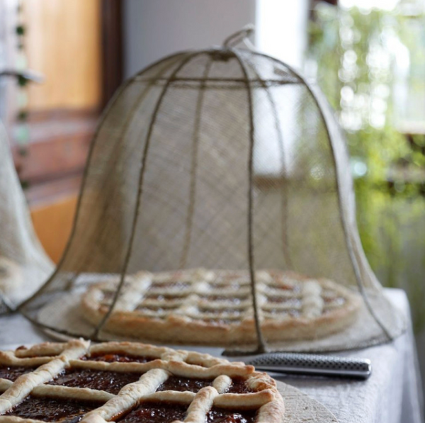 Abaca Mesh Bell Food Cover