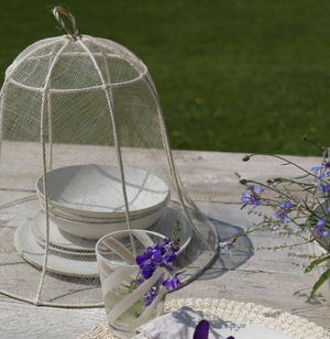 Abaca Mesh Bell Food Cover