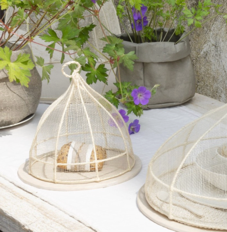 Abaca Mesh Round Food Cover