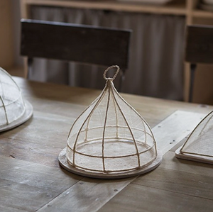 Abaca Mesh Round Food Cover
