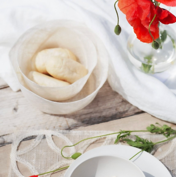 Abaca Mesh Linen Bowl