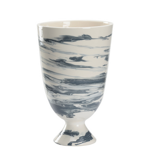 Grigio Footed Vase