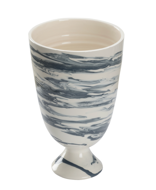 Grigio Footed Vase