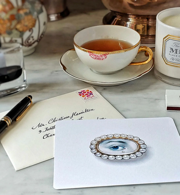 The Lover's Eye- Pearl- Pack of Note Cards - Qty 8