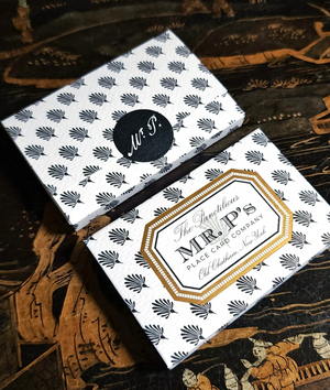 Damask Rose- Place Cards- Upright