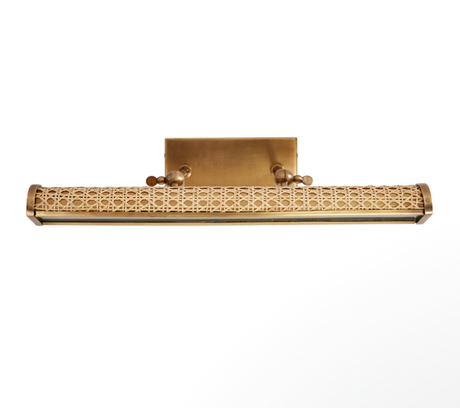 Cane Picture Light Sconce 24"
