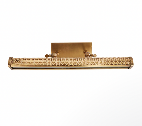 Cane Picture Light Sconce 24"