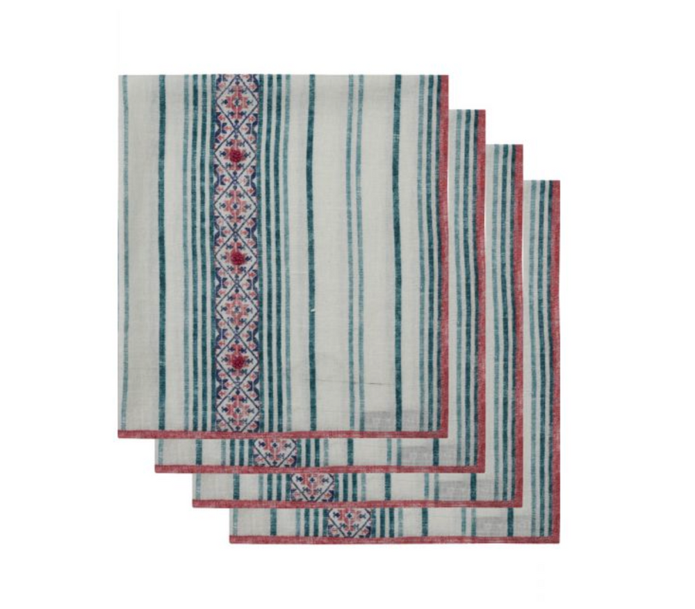 Amagansett Napkin Blue- Set of 4