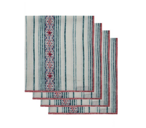 Amagansett Napkin Blue- Set of 4