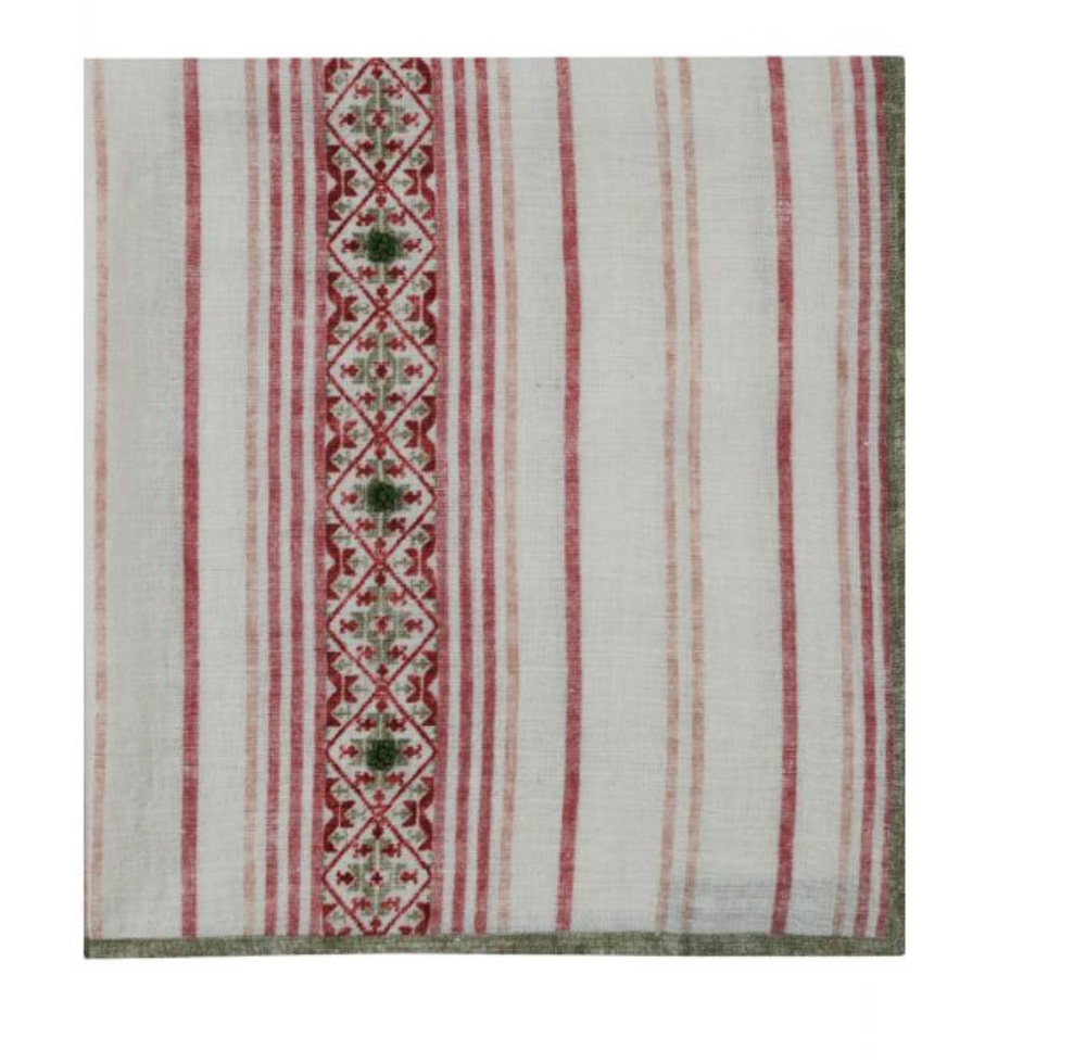 Amagansett Napkin Red- Set of 4