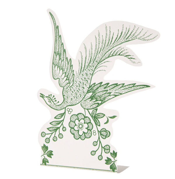 Green Asiatic Place Cards