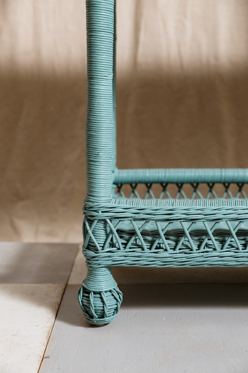 Blue Sofa Table