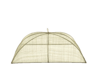 Abaca Mesh Rectangular Food Cover
